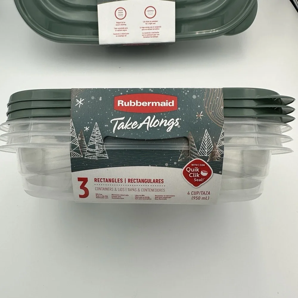 Rubbermaid set packs